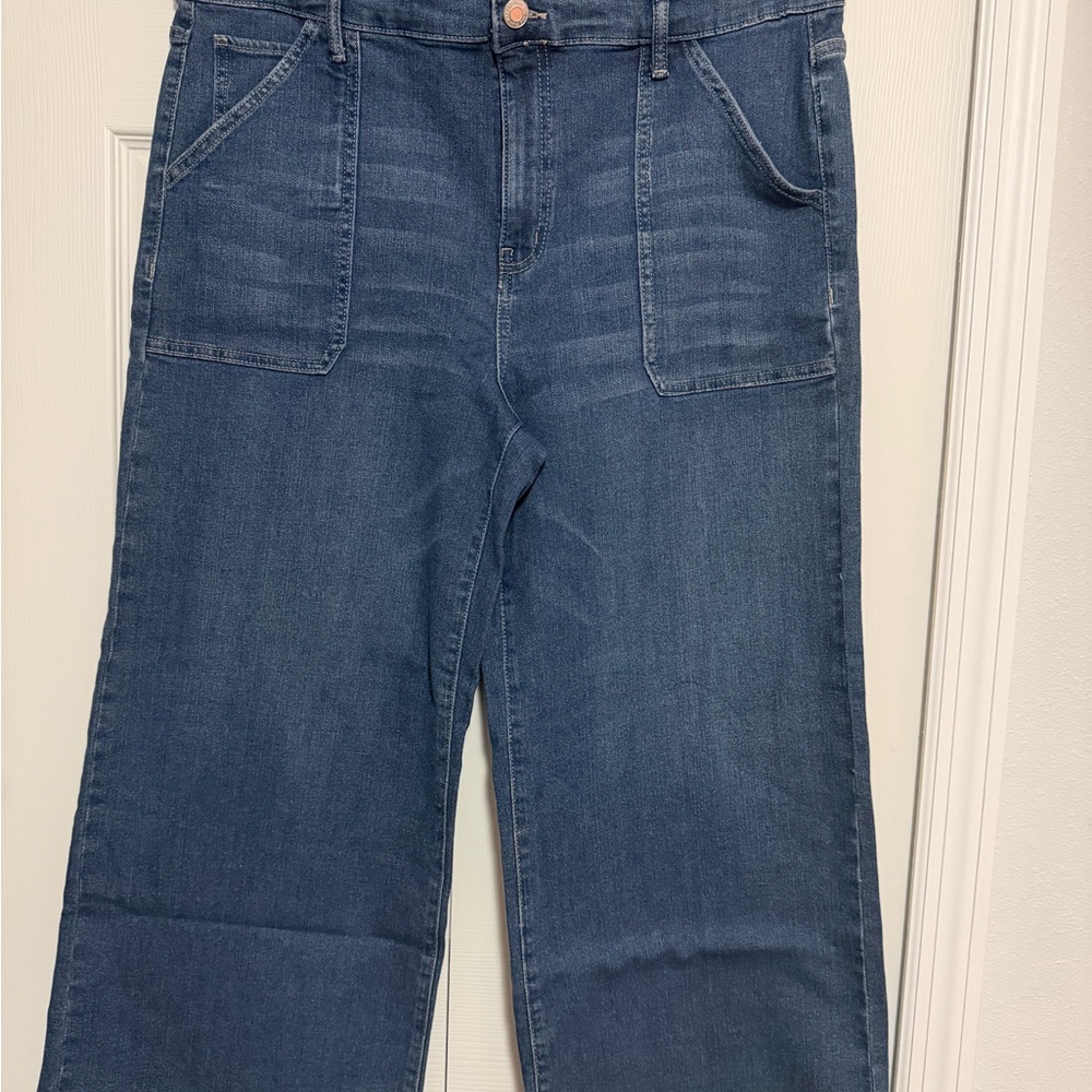Time and Tru Dark Blue Flare Jeans